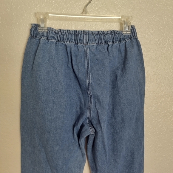 xirena denim pull on straight leg crop pants sz s - Picture 7 of 9